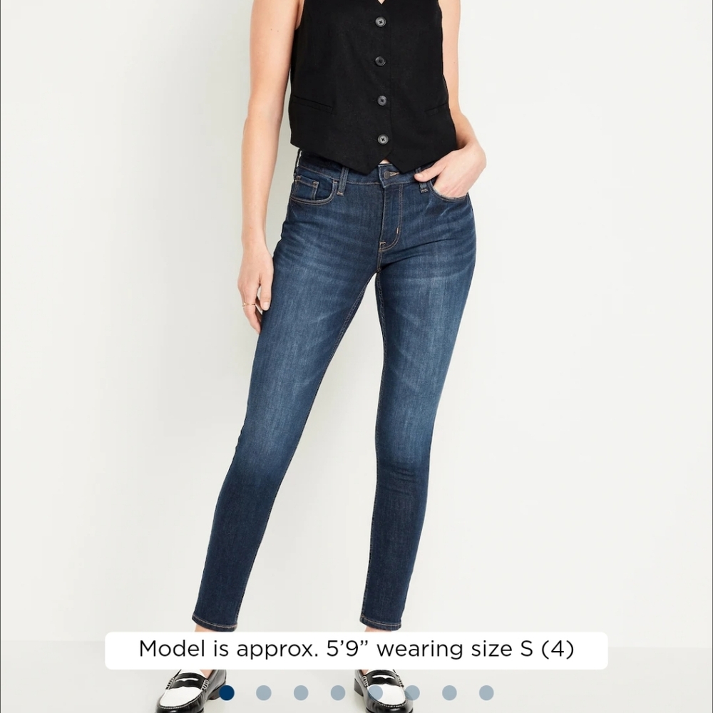 Rock Star mid-rise super skinny jeans